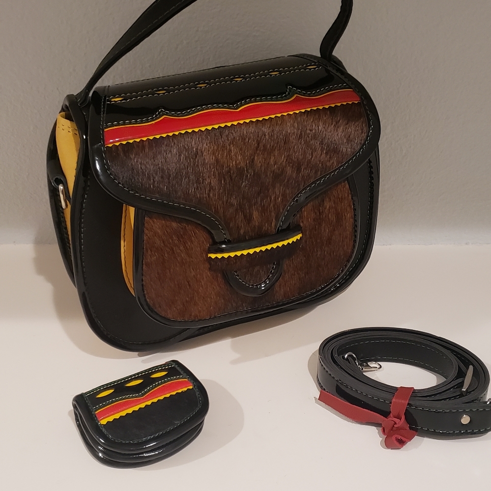 NWOT Saddle Style Handbag